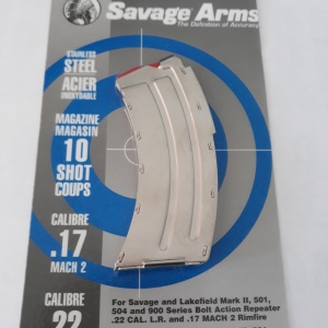 Savage Arms MkII Magazine 10 Shot Stainless Steel